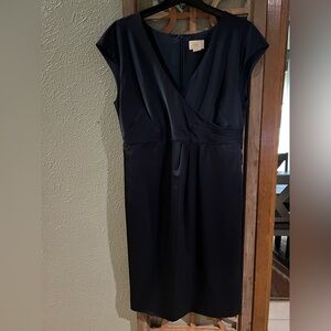 J.Crew Navy Satin Dress